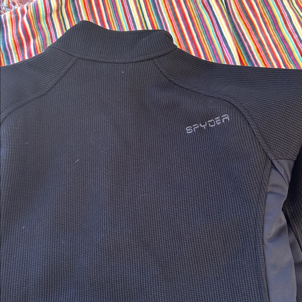 Spyder Black Performance Pullover quarter zip - image 5
